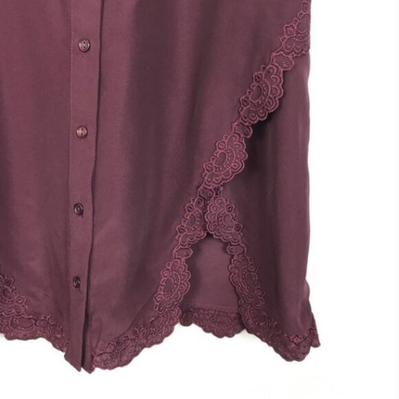 NWT Parker Vine Cordovan Embroidered Dress Size Medium - Picture 5 of 9